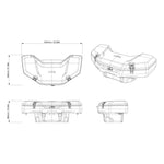 Can-Am Outlander LinQ 23 US Gal (90 L) Cargo Box