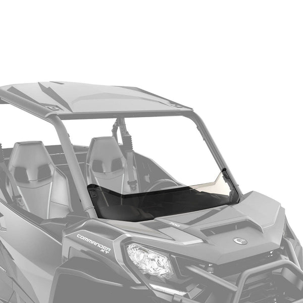 Can-Am Tinted Half Windshield