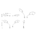 Can-Am Handlebar Mirrors