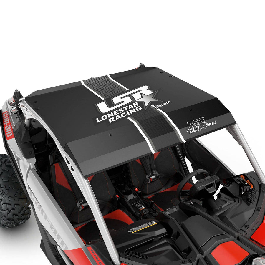 Can-Am Maverick X3 Lonestar Racing Aluminum Roof Black