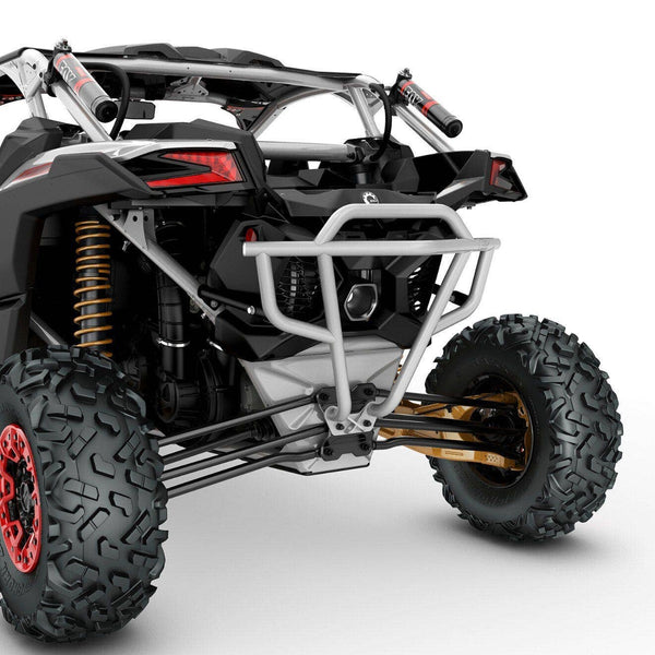 Can-Am Maverick X3 Lonestar Racing Rear Bumper Silver