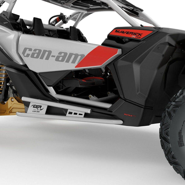 Can-Am Maverick X3 Lonestar Racing Rock Sliders Silver