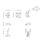 Can-Am Outlander LinQ Gun Case Mounting Kit - Fender Position