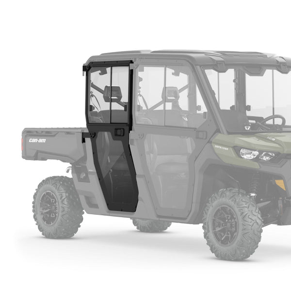 Can-Am Defender & Defender HD11 Rear Clear Rigid Doors