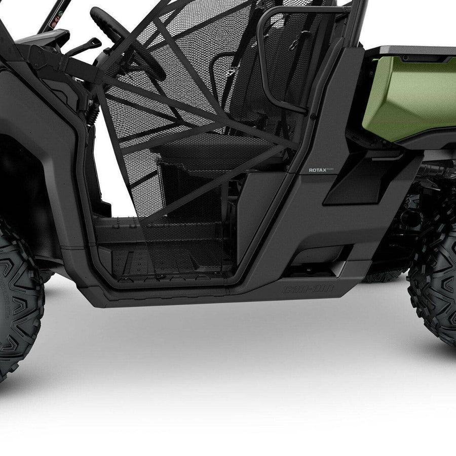 Can-Am Defender Rock Sliders Black