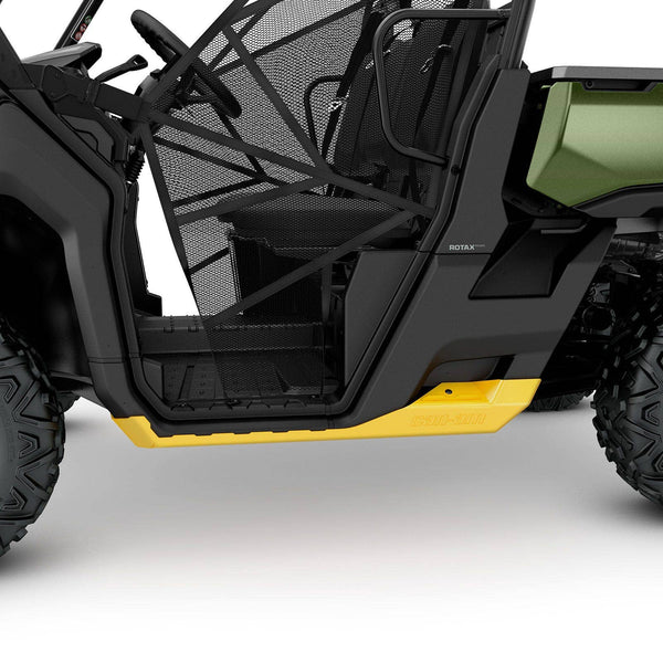Can-Am Defender Rock Sliders Yellow
