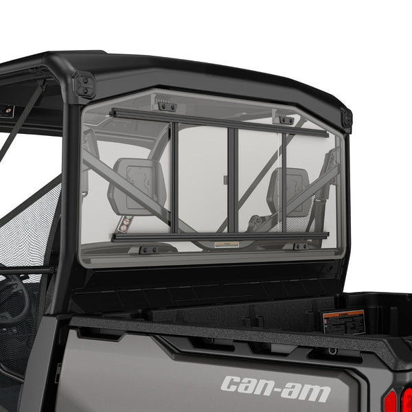 Can-Am Defender & Defender HD11 Rear Glass Window With Sliding Panel