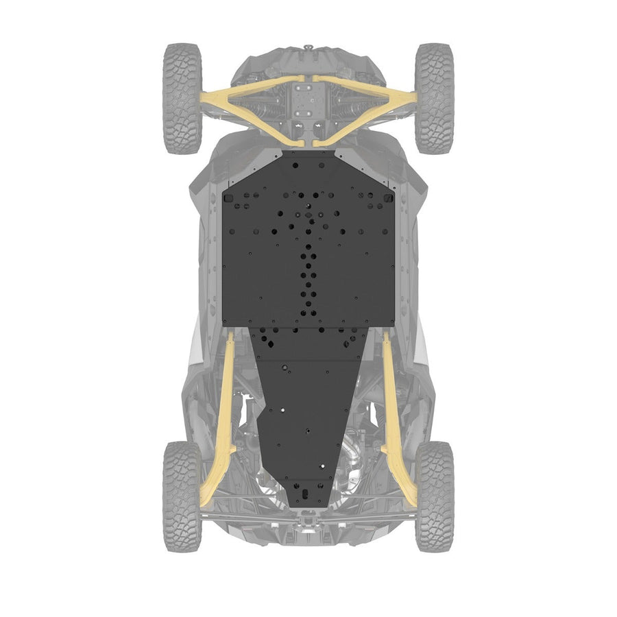 Can-Am Maverick R HMWPE Underbelly Plates