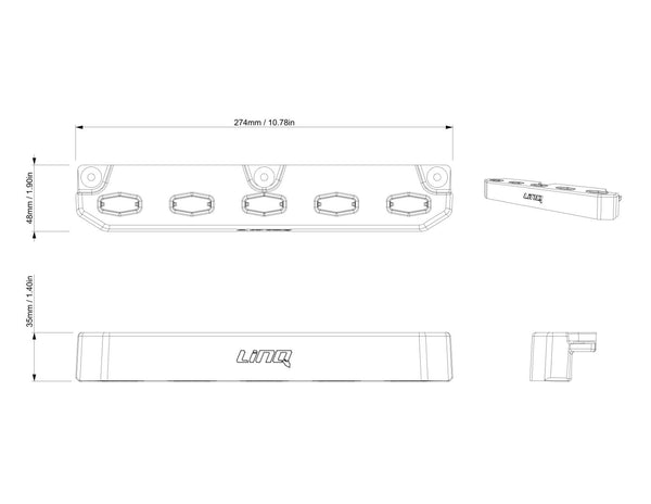 Can-Am Outlander LinQ Lite Multi Holder (5 LinQ Lite)