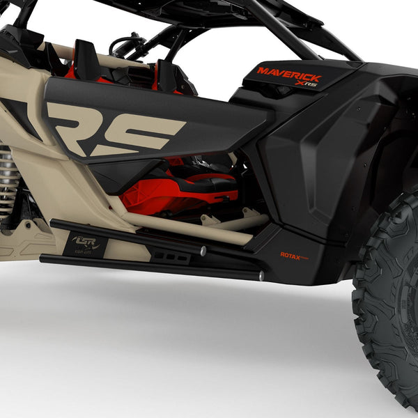 Can-Am Maverick X3 Lonestar Racing Rock Sliders Black