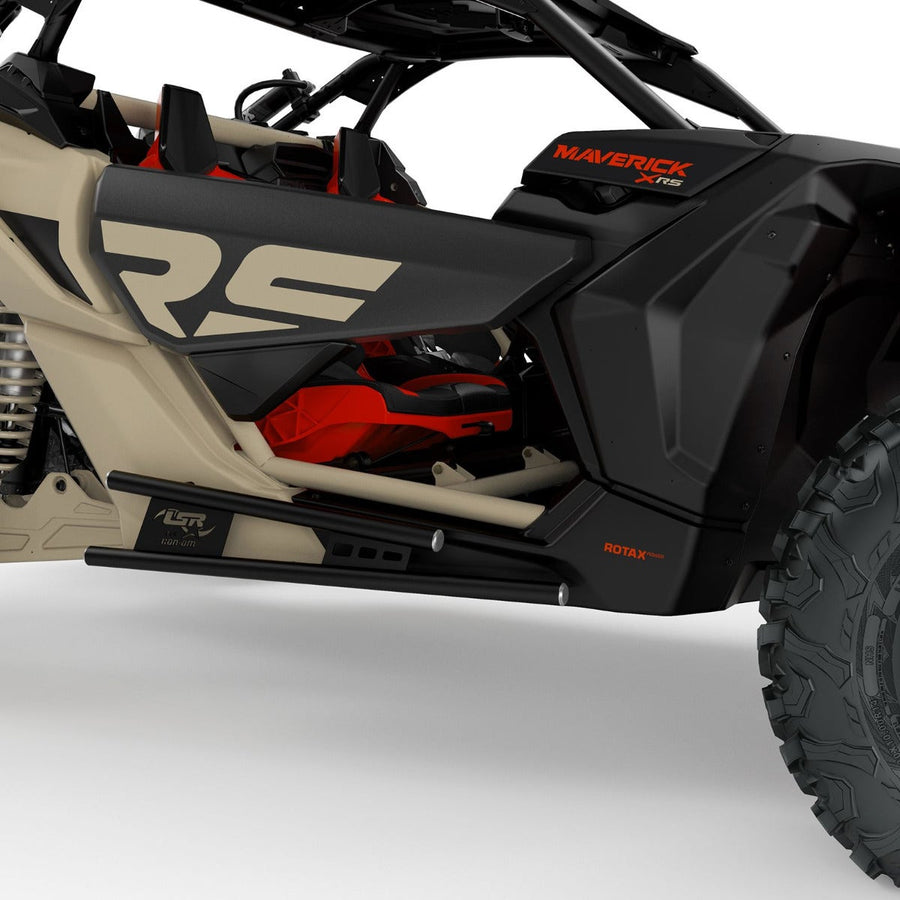 Can-Am Maverick X3 Lonestar Racing Rock Sliders Black
