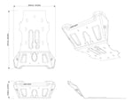 Can-Am Defender HD11 Front Skid Plate