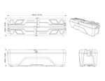 Can-Am Defender & Defender HD11 LinQ 40 US Gal (150 L) Cargo Bed Box