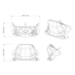 Can-Am Outlander Console Extension