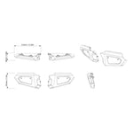 Can-Am Outlander Extreme Front Bumper Plates