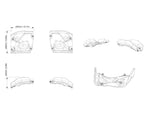 Can-Am Defender HD11 Rear A-Arm Protectors