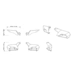Can-Am Outlander Adventure Side Wind Deflectors