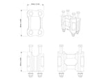Can-Am Outlander Fixed Riser - 1.5 in. (38 mm)