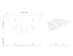 Can-Am Maverick R Front Skid Plate X rc