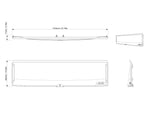 Can-Am Defender & Defender HD11 Half Windshield - Hardcoated