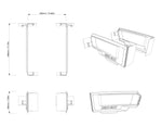 Can-Am Outlander Rear Cargo Box Divider (145 L)