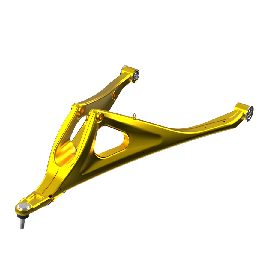 LH Lower Suspension Arm Assembly, Neo Yellow
