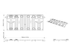 Can-Am Defender Cargo Bed Plate for Sliding LinQ