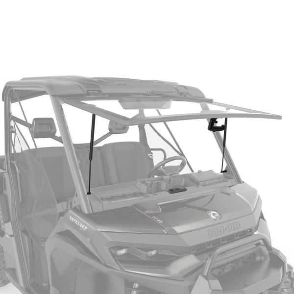Can-Am Defender Glass Windshield Flip Conversion Kit