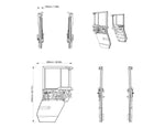 Can-Am Defender HD11 Rear Deluxe Full Doors