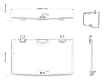 Can-Am Defender HD11 Glass Windshield
