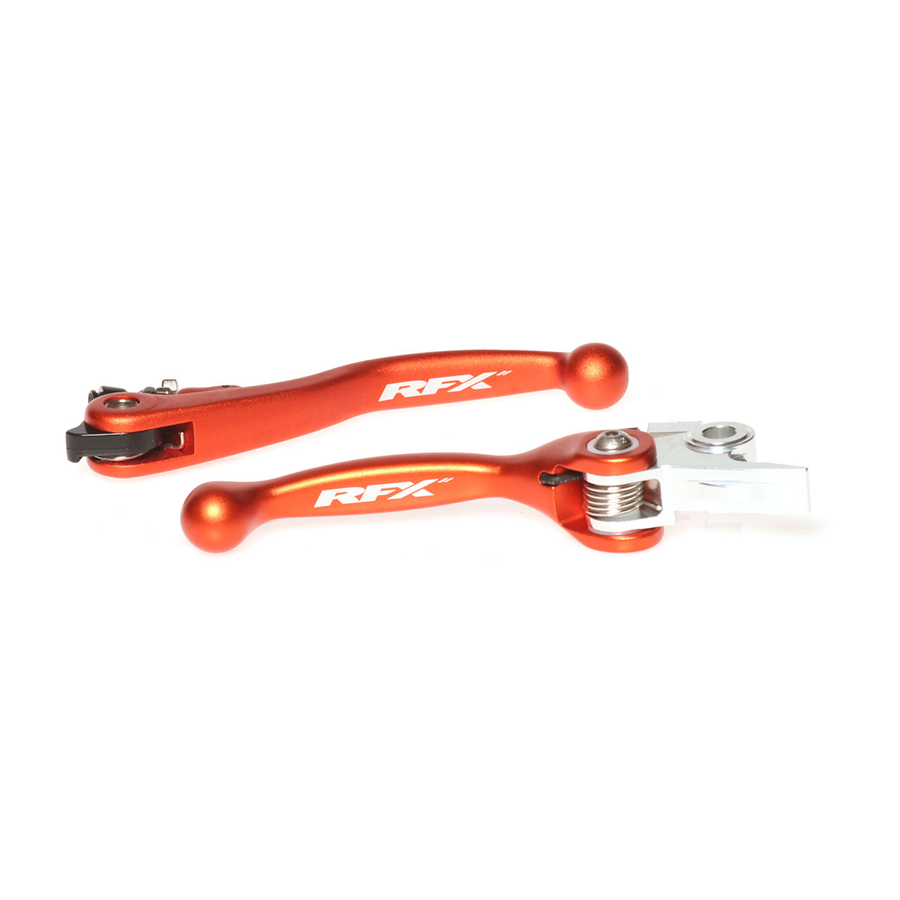 FLEXIBLE LEVER SET ORANGE KTM | FXFL 50800 55OR
