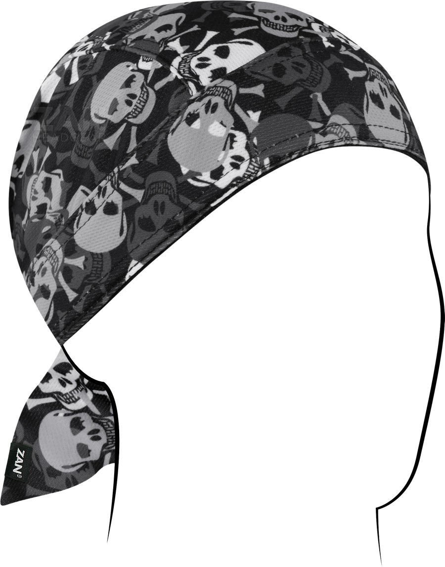 FLYDANNA POLY MICROMESH ALL OVER SKULL | ZM424