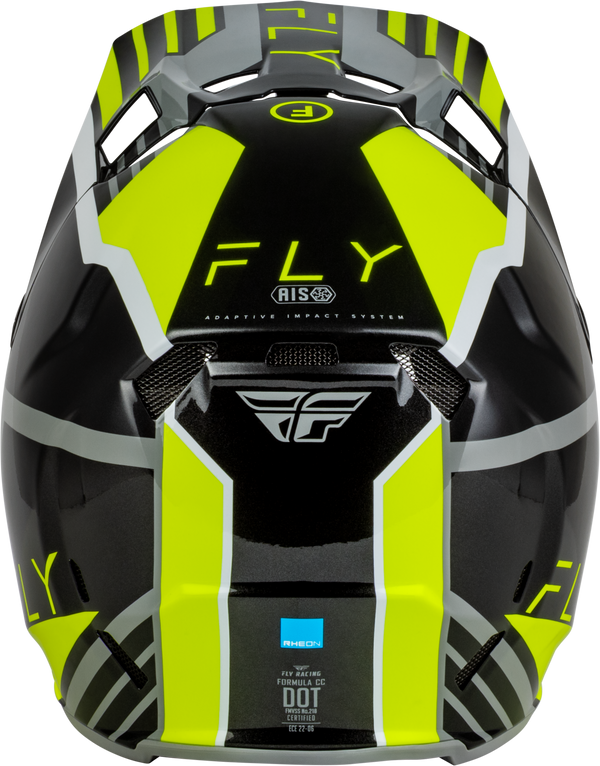 FORMULA CC STRIKE HELMET GREY/BLACK/HI-VIS