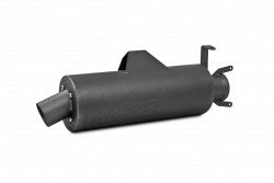 SINGLE SLIP-ON SYSTEM W/ 4.25" SPORT MUFFLER BLK