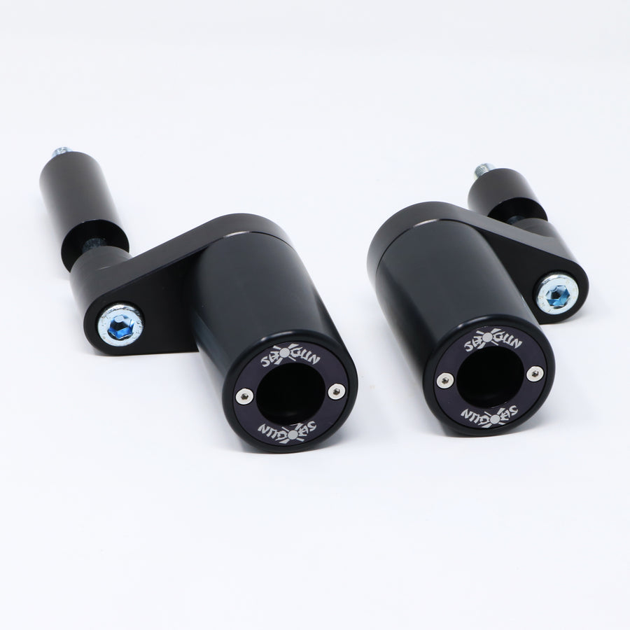 PA2 FRAME SLIDERS NO CUT BLACK KAW