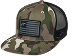 Flag Flat Trucker Hat