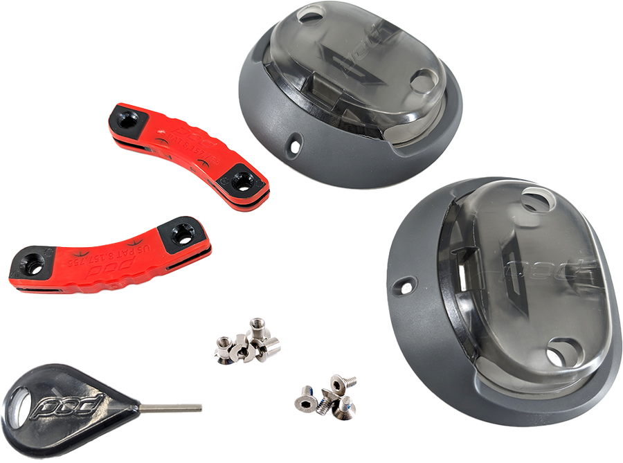 KX 3.0 HINGE REBUILD SET RED/BLACK | KX30-RBK-BL-OS