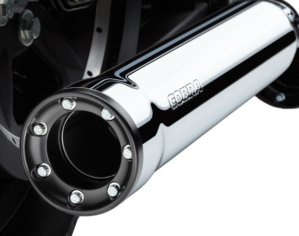3" RPT SLIP-ONS CHROME FLH/FLT 95-16