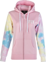 Women's Tie-Die Zip Up Hoodie