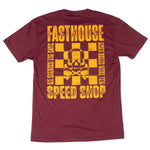 Grid TEE MAROON