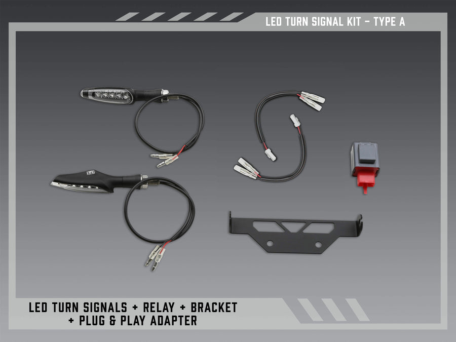 FE V2 STND LED TURN SIG KIT A | 075BG-STD-A-K