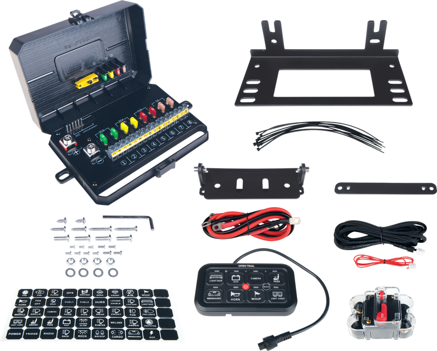 MULTIFUNCTION RGB SWITCH PANEL 8 GANG | HMWB-0308