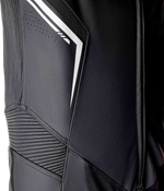S1 D3O SUIT BLK/WHI LEATHER XL