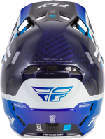FORMULA S CARBON BYTE HELMET BLUE CARBON/BLUE/WHITE XL