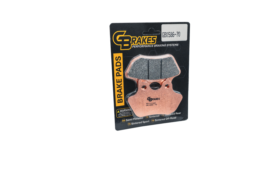 BRAKE PADS HH SINTERED FR/RR | GB0586-70