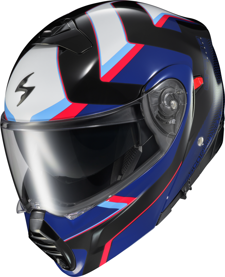 EXO-GT930 TRANSFORMER HELMET MORPH BLUE/RED