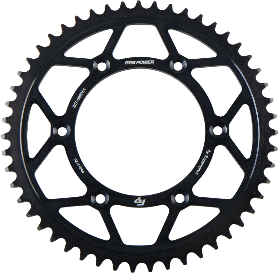 REAR SPROCKET STEEL 51T BLK
