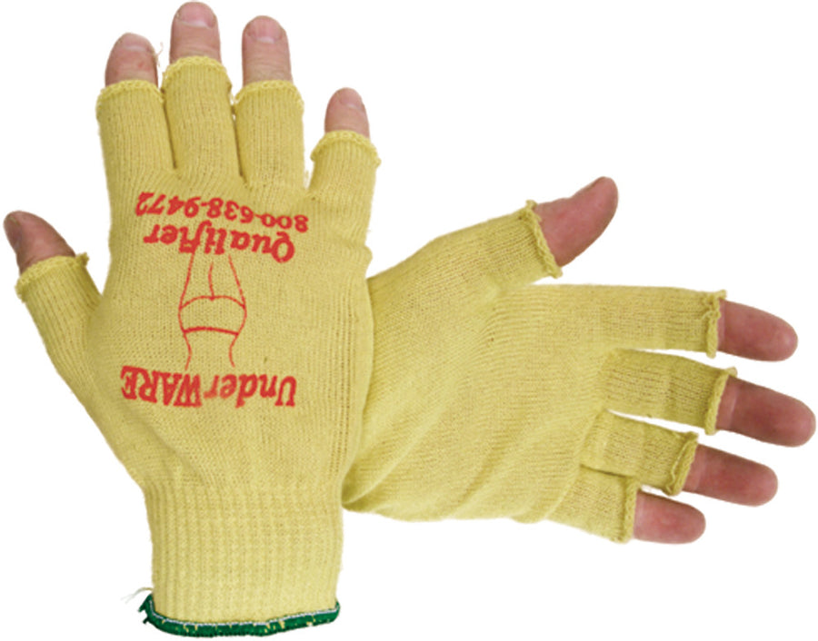 GLOVE LINER QUALIFIER FINGERTIP-LESS L