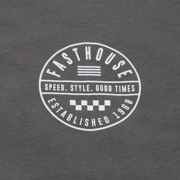 STATEMENT TEE GUNMETAL