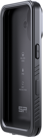 PHONE CASE XTREME SPC+ APPLE IPHONE 16 BLACK | 52909